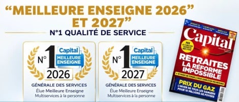 Générale des Services : record de satisfaction au palmarès Capital/Statista 2027 avec 8.58/10