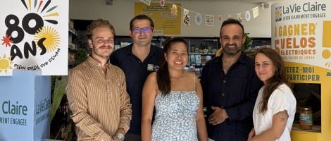 Multi-franchise : Christophe ouvre son troisième La Vie Claire à Nice