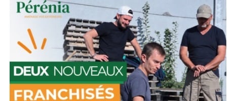 Pérénia accueille deux nouveaux franchisés et les forme directement sur le terrain