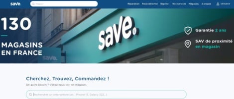 Save lance sa boutique en ligne de smartphones reconditionnés et mise sur ses 130 magasins
