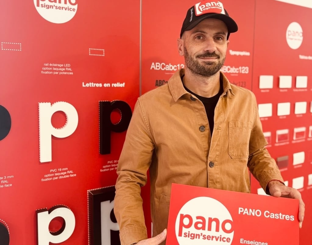 Yoann Corbière, franchisé Pano Sign’Service à Castres