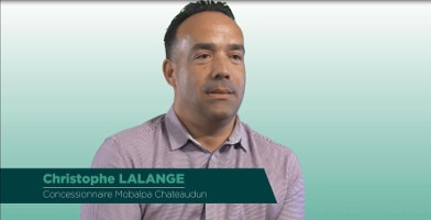 Christophe Lalange, concessionnaire Mobalpa Chateaudun