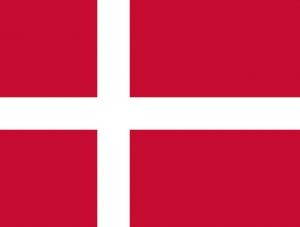 Le Danemark drapeau