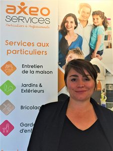 Emilie Blanché, franchisée AXEO Services de Chambly