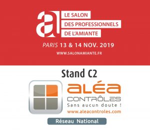 Diagamter : Aléa Contrôles au Salon des Professionnels de l’Amiante