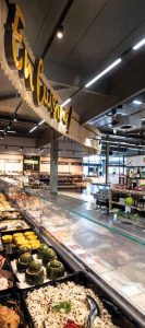 Intérieur magasin Intermarché