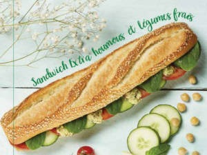 sandwich houmous