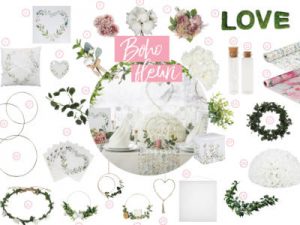 thème Boho Fleuri