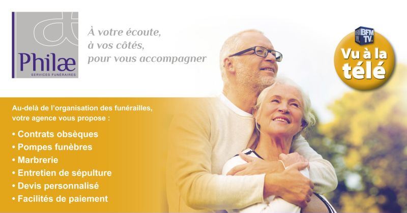 franchise philae services funéraires campagne tv