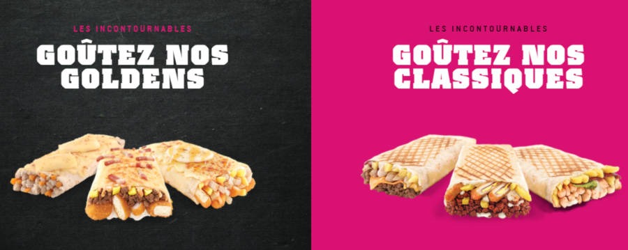 sandwich tacos