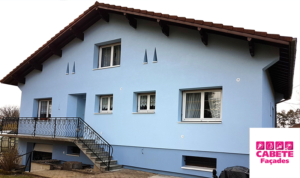 Exemple de réalisation par le réseau CABETE Façades 