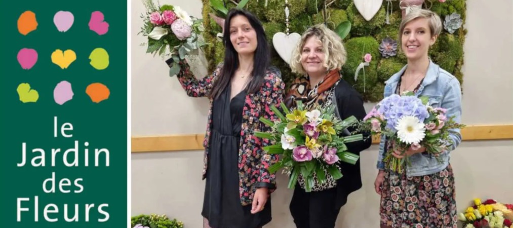 Charlotte Vergnal, nouvelle multi-franchisée Le Jardin des Fleurs