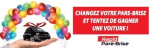 Le réseau Rapid Pare-Brise lance un jeu avec une voiture à la clé