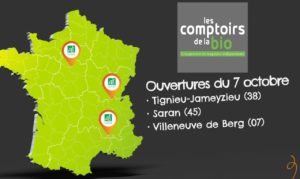 Le réseau Les Comptoirs de la Bio prépare 3 nouvelles ouvertures