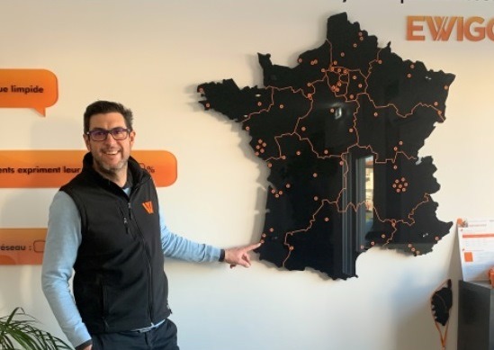 Mickaël Matignon, franchisé Ewigo à Anglet