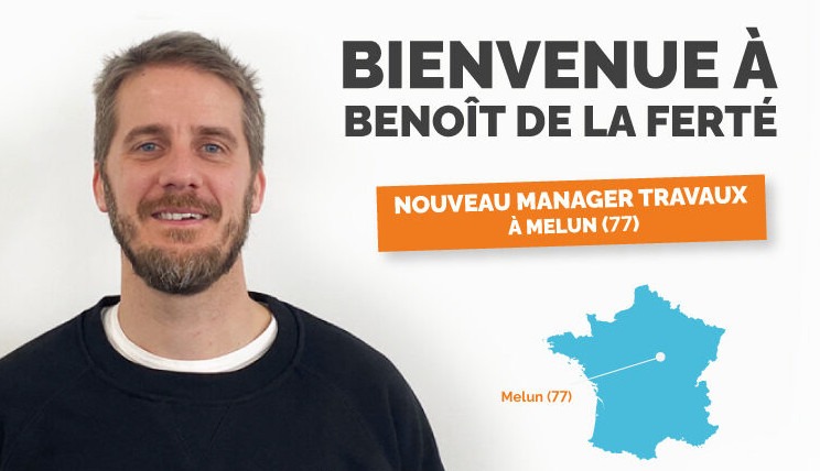 Benoît De La Ferté, franchisé Avenir Rénovations à Melun