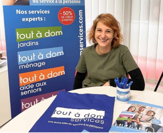 Carole Briche, franchisée Tout a Dom Services à orléans