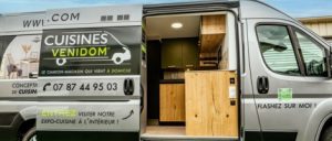 Le camion-magasin Cuisines Venidom, un véritable atout pour les franchisés