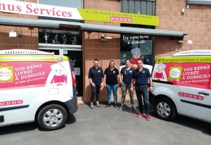 Equipe de l'agence Les Menus Services d’Albi 