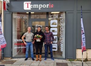 Equipe agence Temporis Quimperlé 