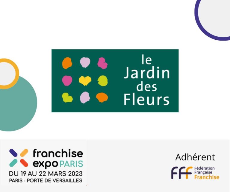Le Jardin des Fleurs participe à Franchise Expo Paris 2023