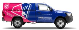 Camion La Compagnie des Déboucheurs