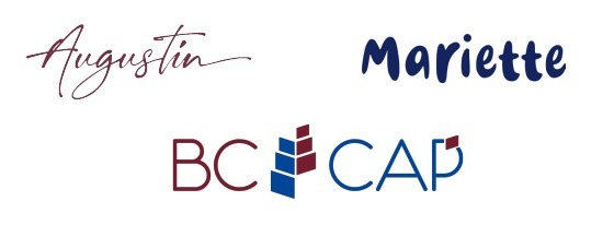 Augustin et Mariette, enseignes du Groupe BC-CAP