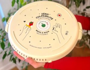 Boîte à pizza réutilisable La Pizza de Nico 