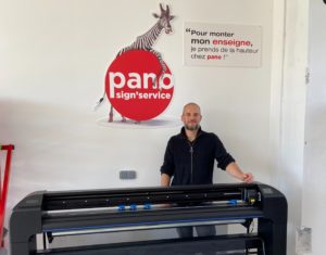 Anthony Germain, concessionnaire Pano Sign'Service à Annecy