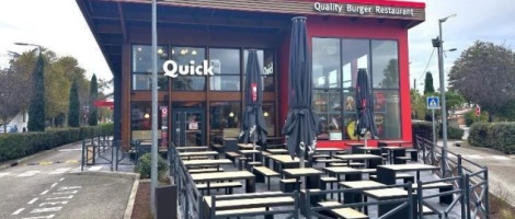 Quick ouvre son nouveau restaurant à Romans-Sur-Isère