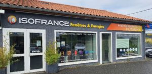 Devanture magasin Isofrance 