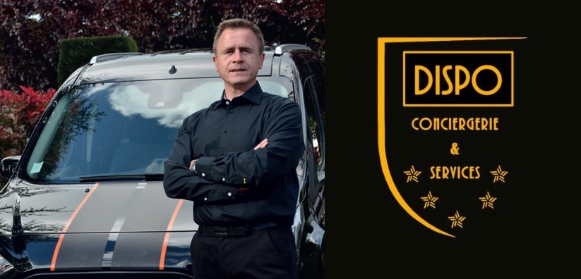 Olivier LENOIR, fondateur de DISPO Conciergerie & Services 