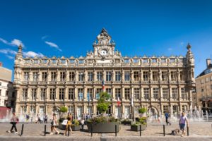 Valenciennes, place d'armes, hôtel de ville