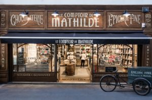 Devanture boutique Le Comptoir de Mathilde 