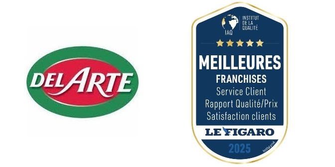 Del Arte, premier prix dans la catégorie Service Client 