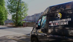 Camion Les Débarrasseurs de l'Extrême 