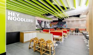 Intérieur restaurant Chopstix 