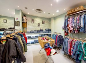 Intérieur boutique Hippy Market 