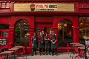 Equipe restaurant Poutinebros 