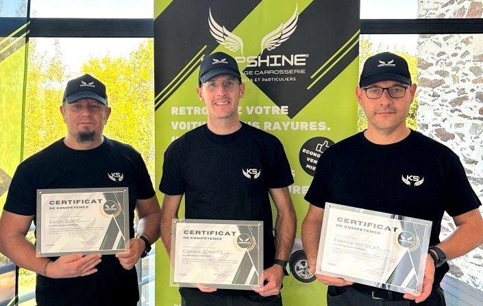 Nouveaux franchisés Keepshine 