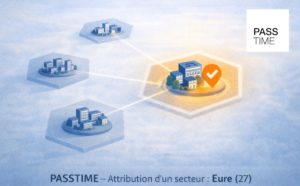 Franchise PASSTIME, attribution du secteur de l'Eure