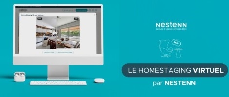Nestenn lance le premier service de home staging virtuel gratuit pour les particuliers