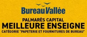 La franchise Bureau Vallée sacrée meilleure enseigne 2026 dans le domaine de la papeterie