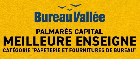 La franchise Bureau Vallée sacrée meilleure enseigne 2026 dans le domaine de la papeterie